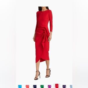 Elegant Red Evening Gown